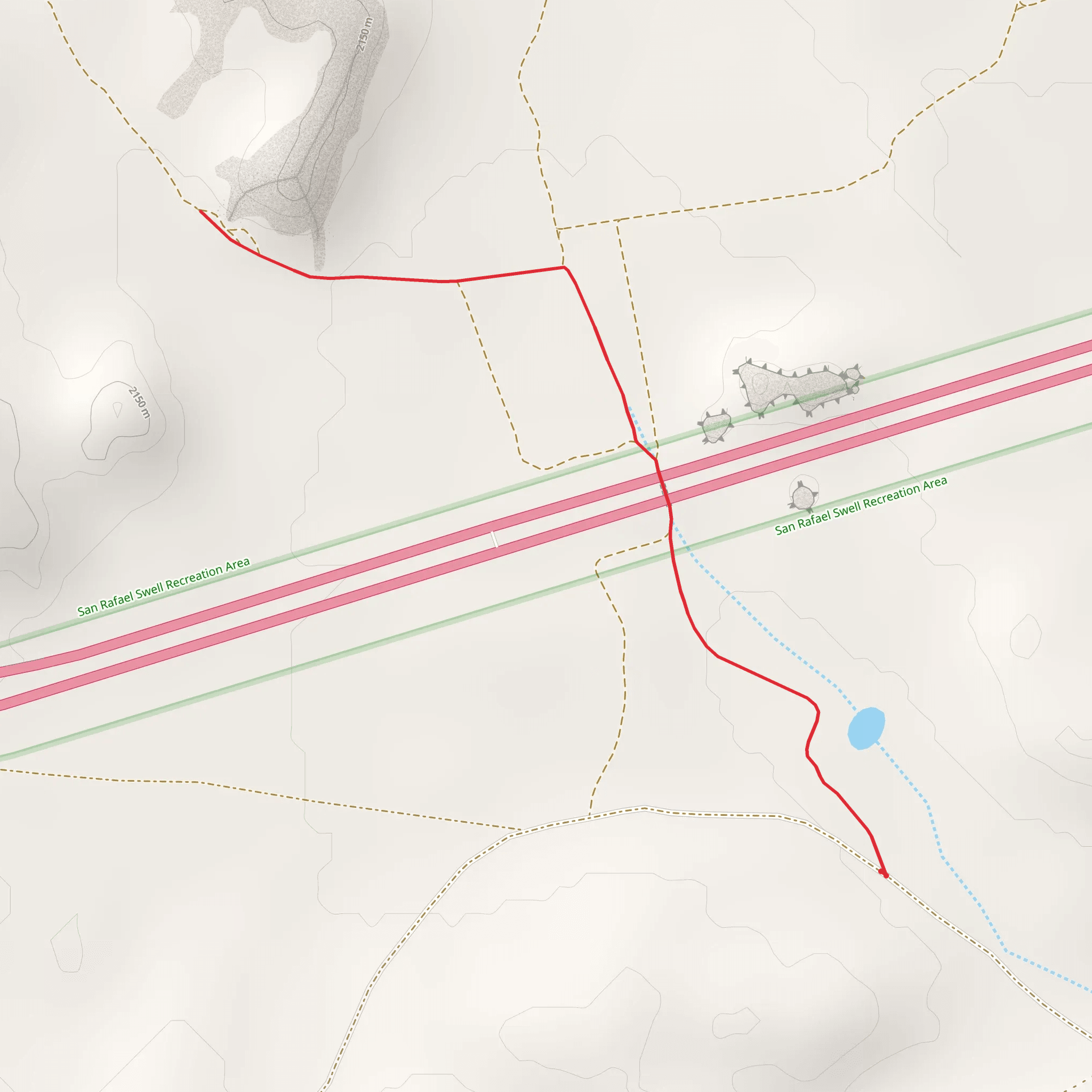 Dutchman Arch mobile static map
