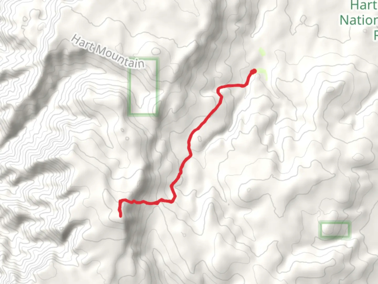 An image depicting the trail Warner peak via Barnhardi Road and its surrounding area.