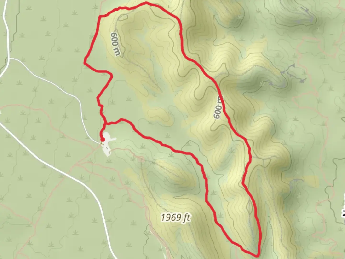 An image depicting the trail Maricopa and Scenic Loop Trail and its surrounding area.