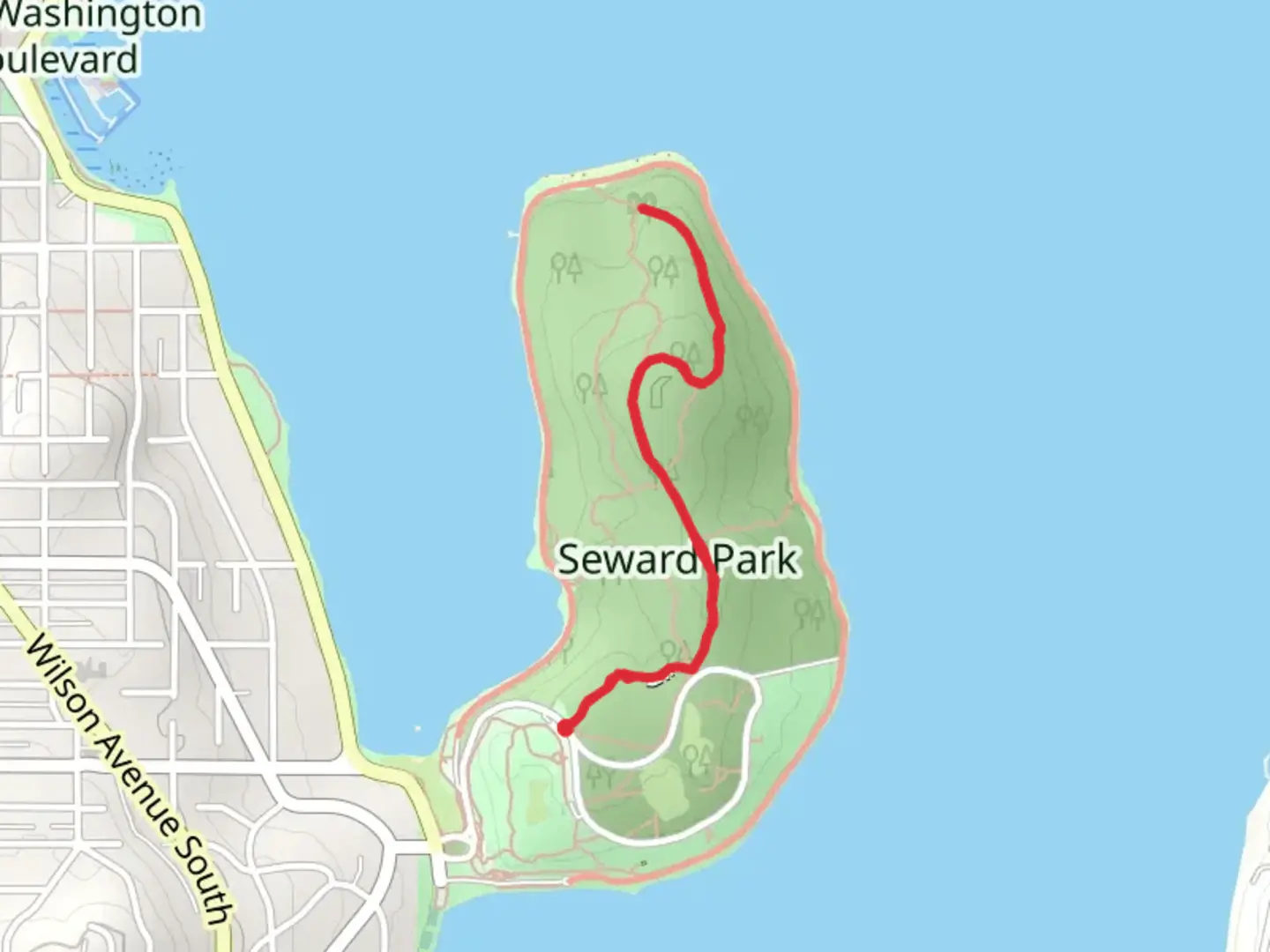 An image depicting the trail Sqebeqsed Trail and its surrounding area.