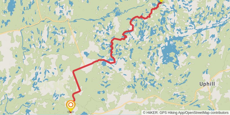 Ganaraska Trail stage 10 Map
