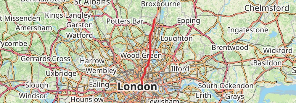 Greenwich Meridian Trail stage 6 Map