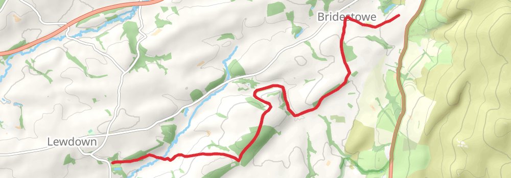 Two Castles Trail stage 2 Map