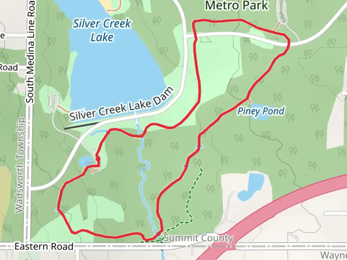 An image depicting the trail Chippewa Loop Trail and its surrounding area.