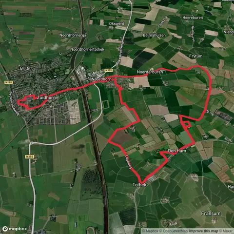 Ijsbaan, Piloersemaborg and Noordhorn Loop