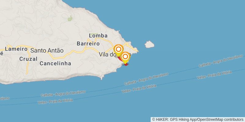 Great Route of São Jorge spur 1 Map