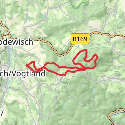 Rutzengrun and Kuhberg Loop mobile static map