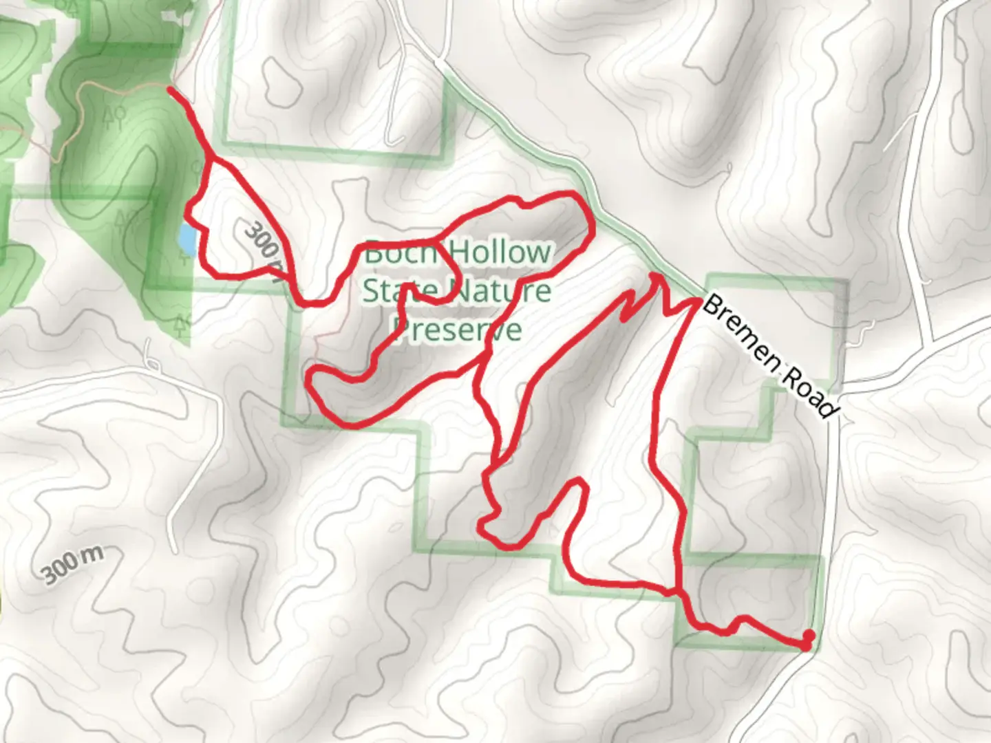 An image depicting the trail Meadow -Buckeye Loop Trail and its surrounding area.