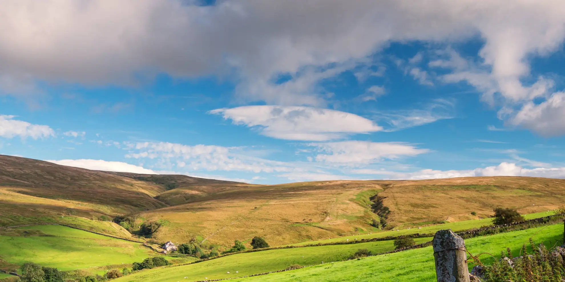 An image depicting the trail Helm Wind Walk of Cumbria and its surrounding area.