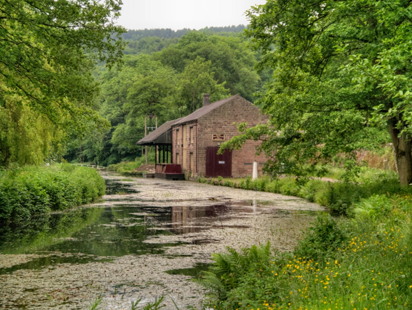 An image depicting the trail High Peak Junction Loop via Derwent Valley Heritage Way and its surrounding area.