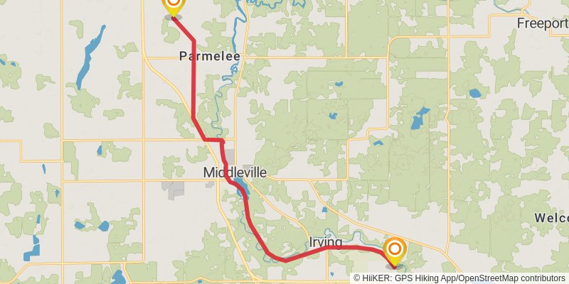 Paul Henry-Thornapple Trail stage 2 Map