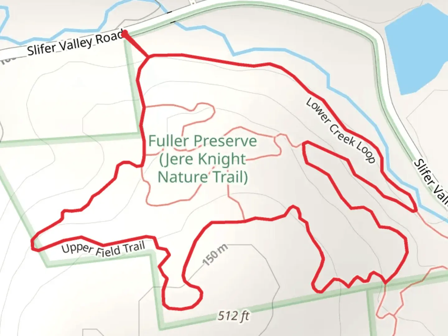 An image depicting the trail Slifer Valley Rd Loop and its surrounding area.