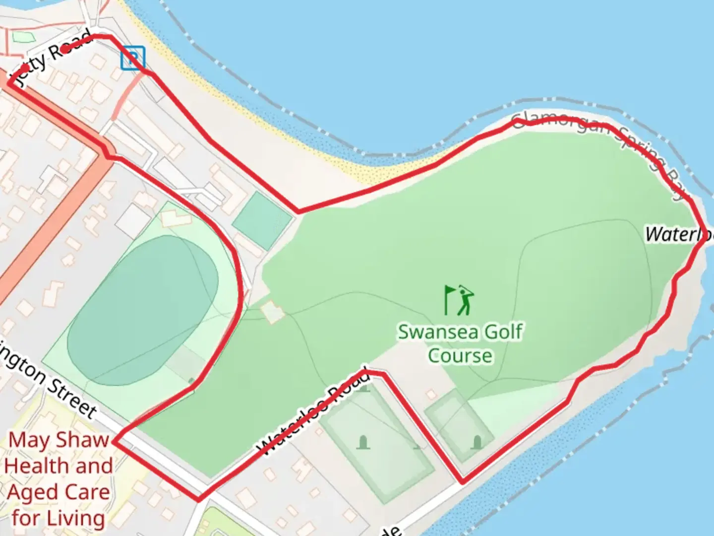 An image depicting the trail loontitetermairrelehoiner Track and its surrounding area.