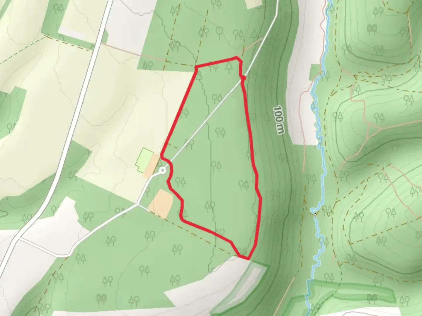 An image depicting the trail Toll Loop and its surrounding area.