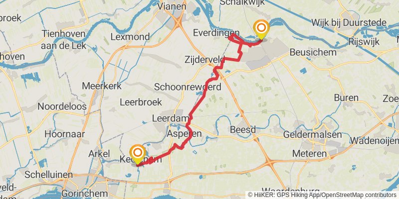 Waterliniepad stage 12 Map