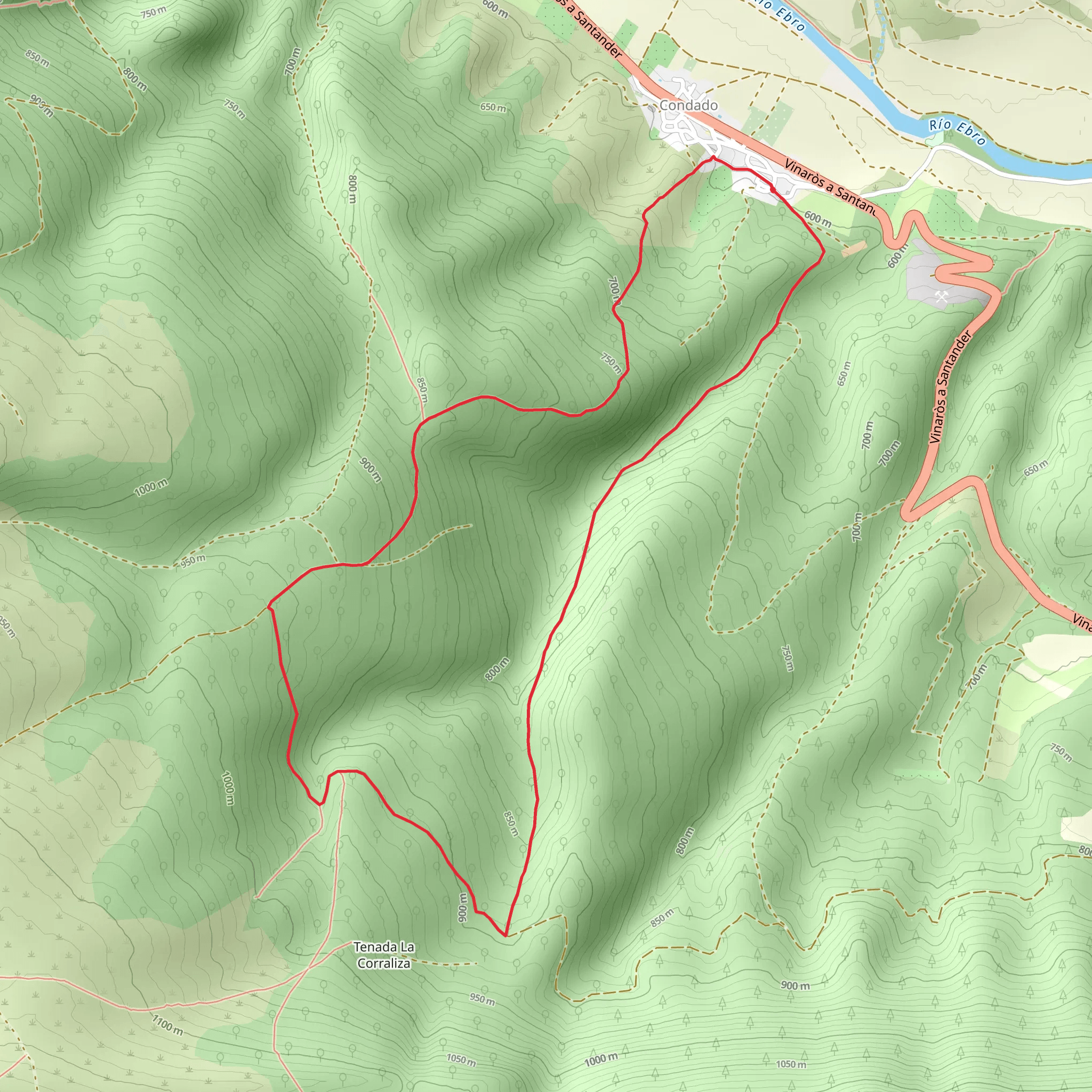 County Trail - Condando PR-BU 184 mobile static map