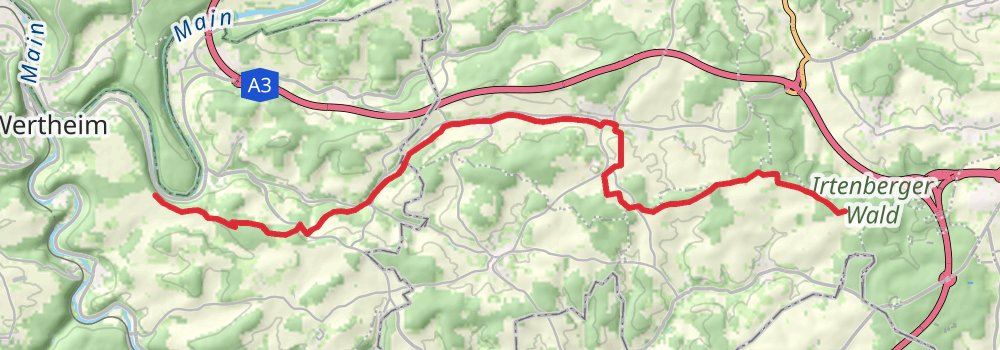 Romantische Straße stage 2 Map