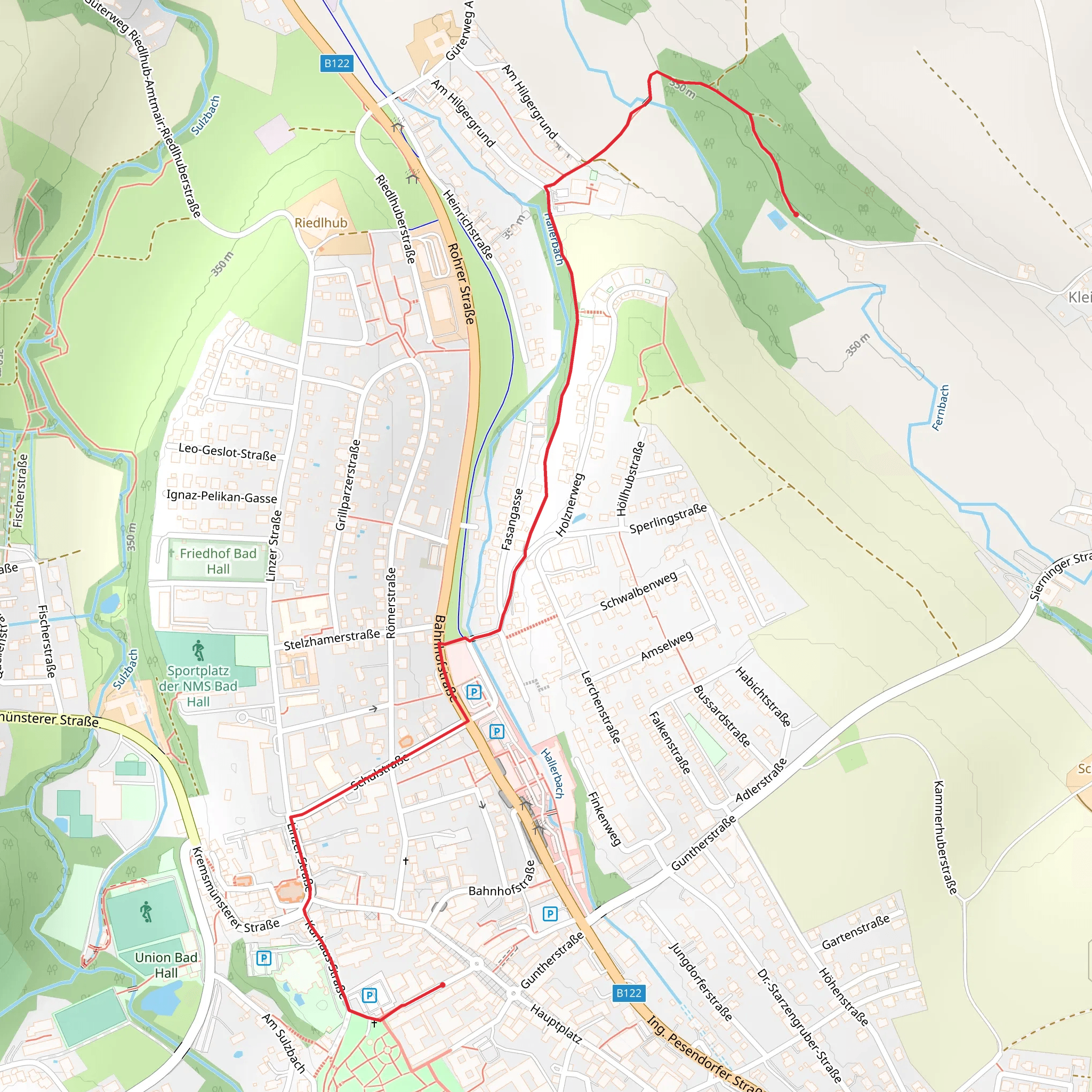 Walk to the Waldandacht - 14 mobile static map