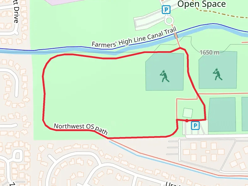 Northwest OS path Loop