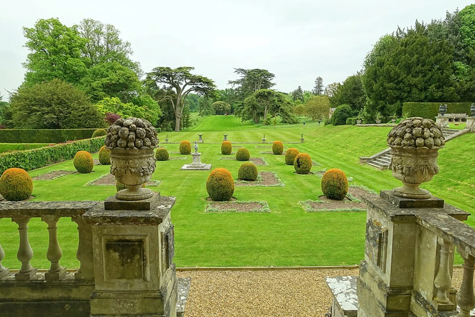 An image depicting the trail Kingston Lacy Loop and its surrounding area.