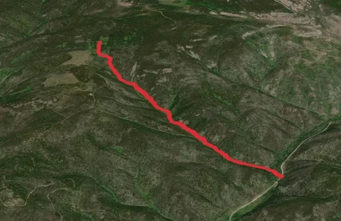 An image depicting the trail Allen Creek Trail and its surrounding area.