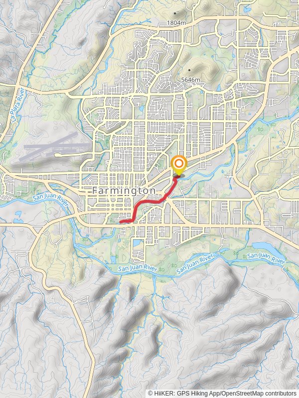 Animas River Trail Out and Back