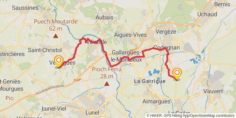 Via Tolosana stage 3 Map