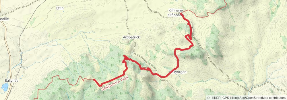 The Ireland Way® stage 11 Map