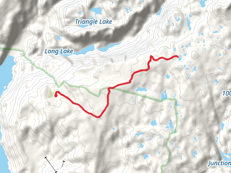Elklund Lake via Pole Creek Trail
