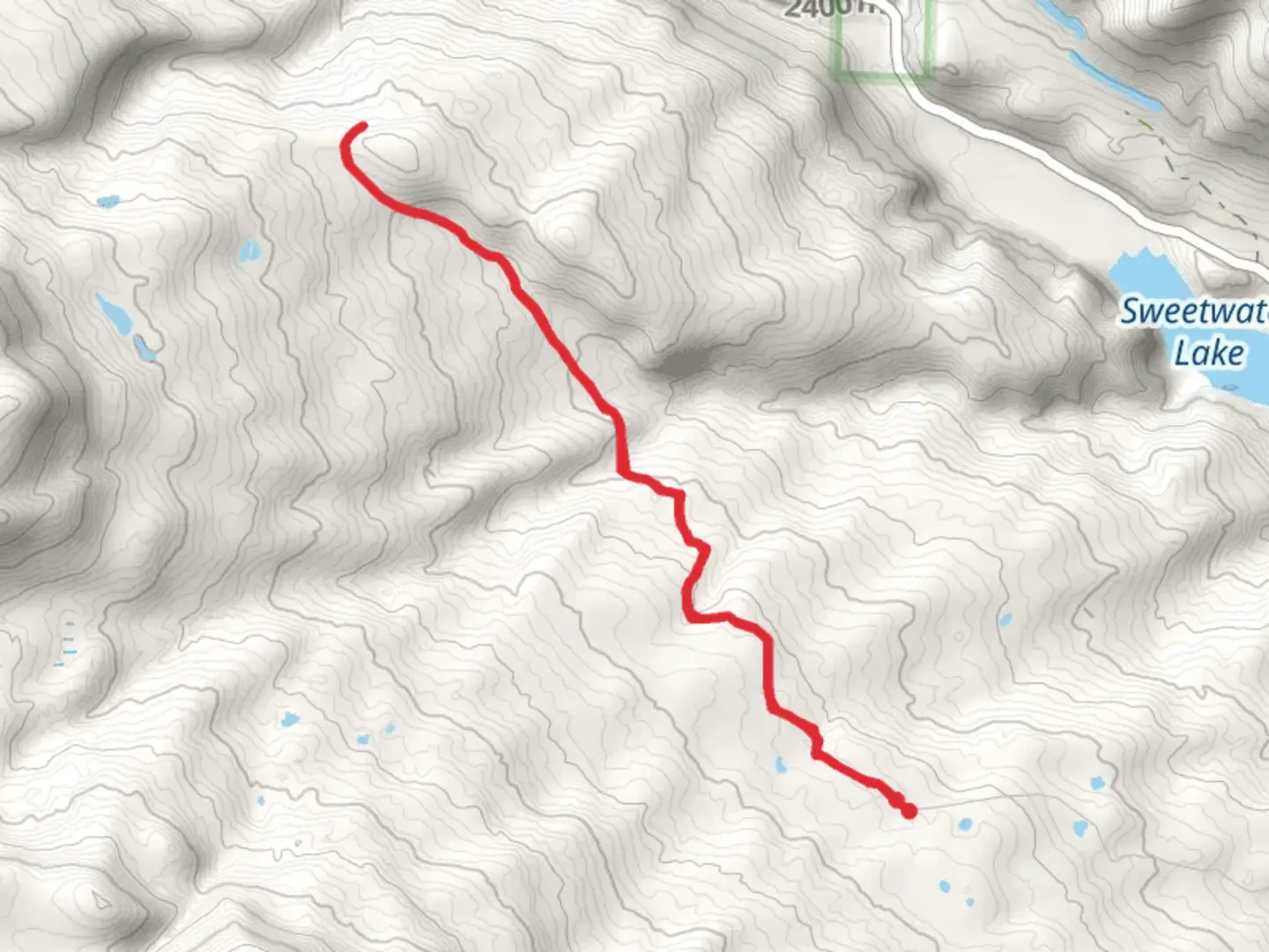 An image depicting the trail Prospect Trail and its surrounding area.