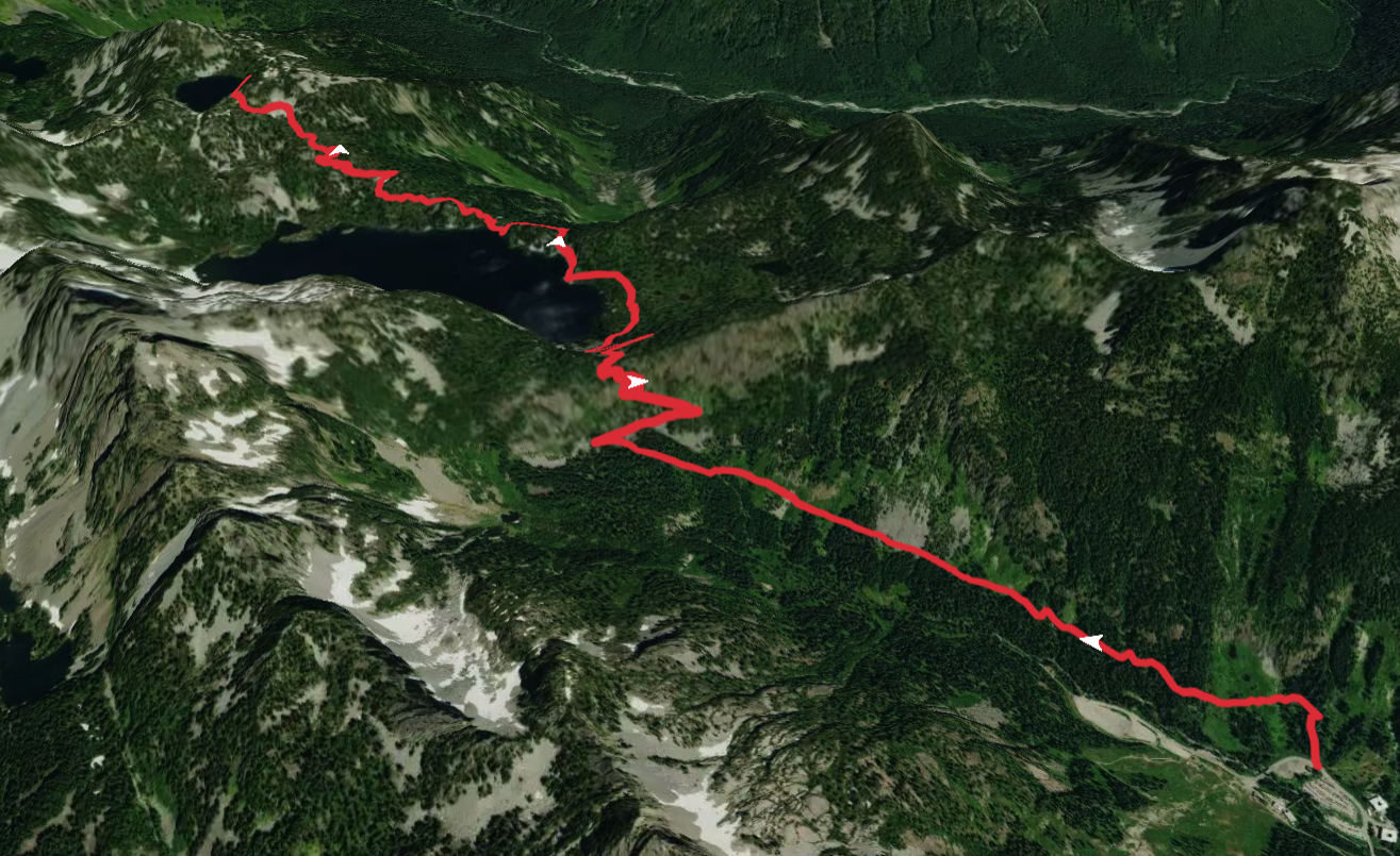 Gem Lake via Snow Lake Trail