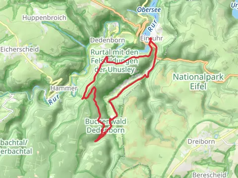 Einruhr and Buchenwald Dedenborn Loop