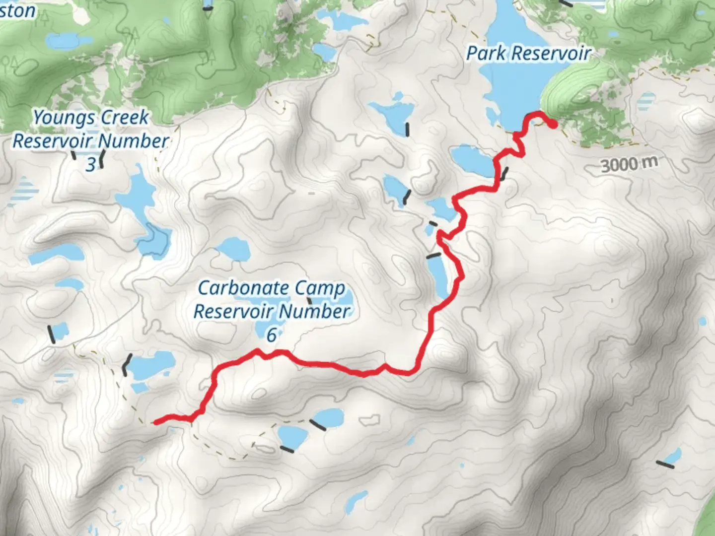 An image depicting the trail Eureka Trail and its surrounding area.