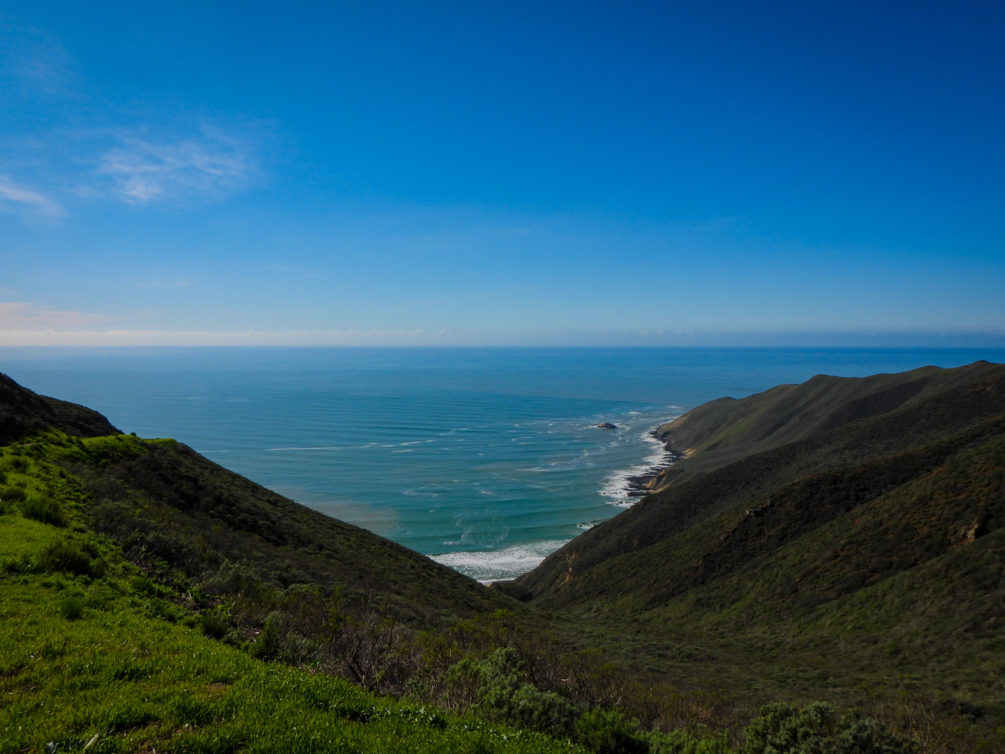 An image depicting the trail Point Sal Beach and its surrounding area.