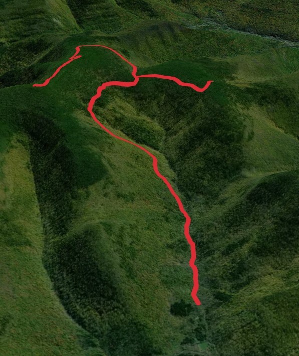 Southwest Hunter Mountain and Hunter Mountain Trail