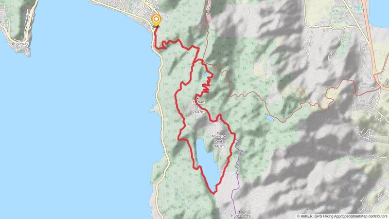 Herlan Peak and Marlette Lake via Marlette Flume Trail