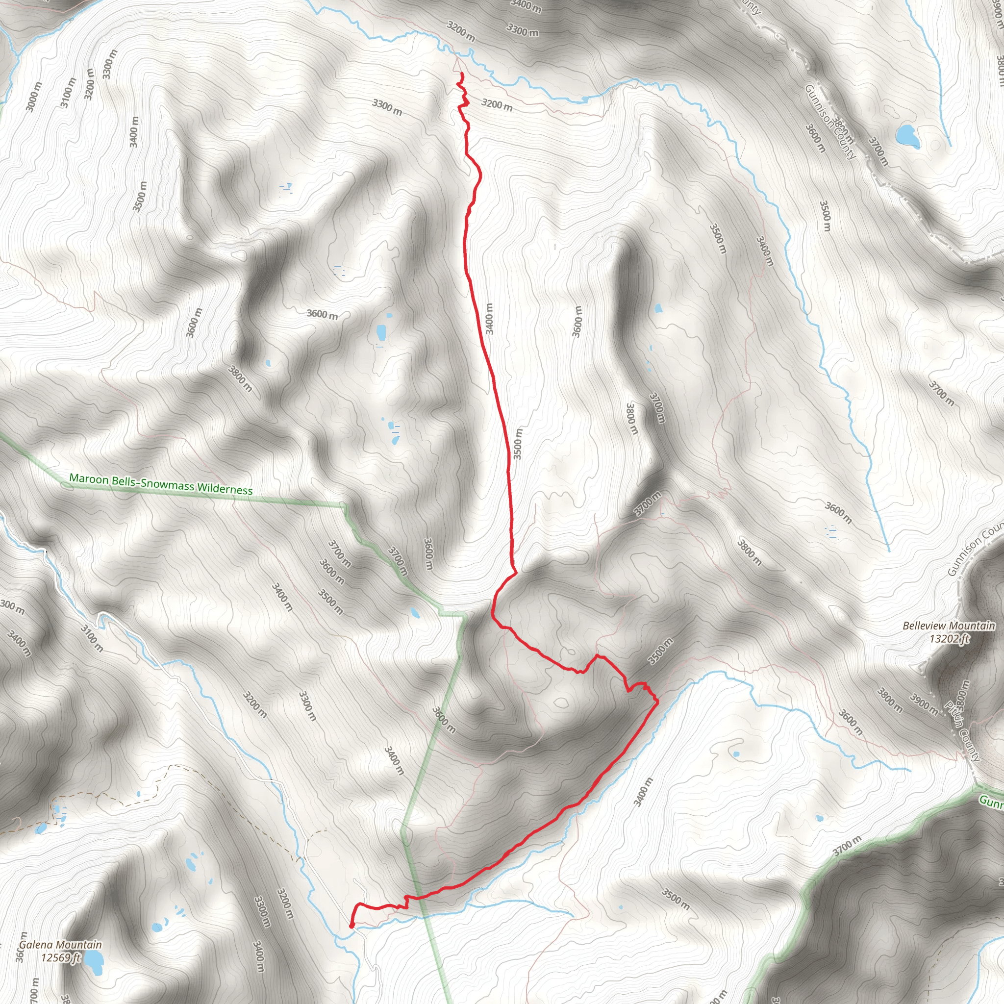 Hasley Basin Trail mobile static map