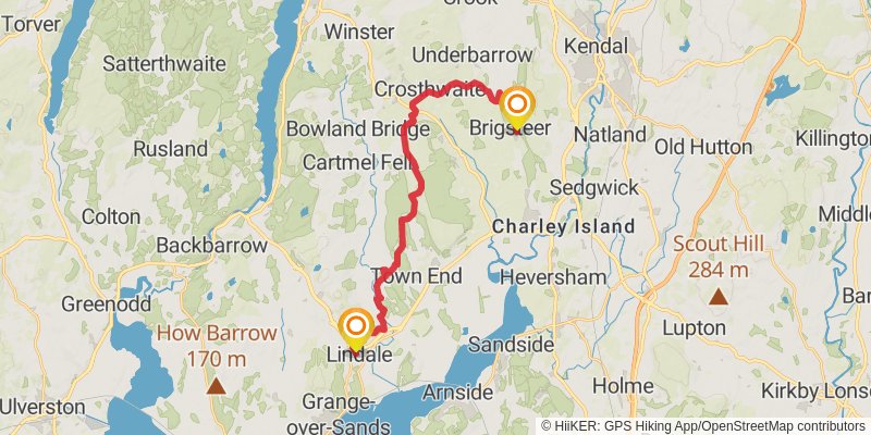 Furness Way stage 2 Map