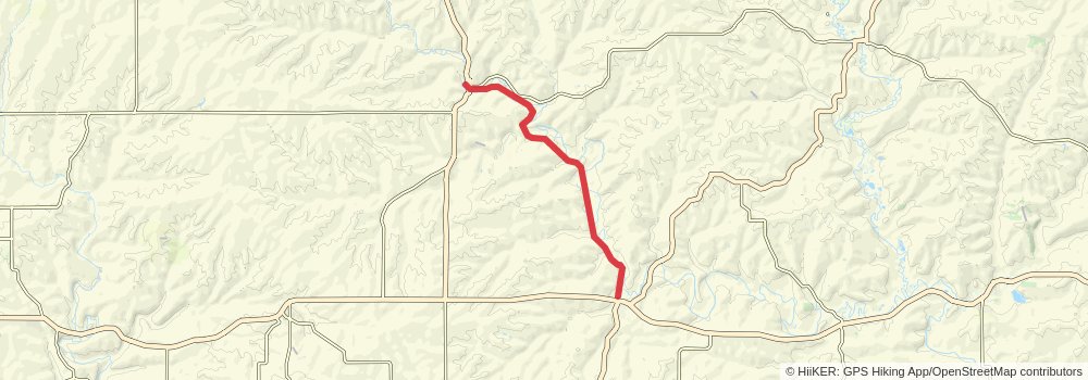 Cheese Country Trail stage 2 Map