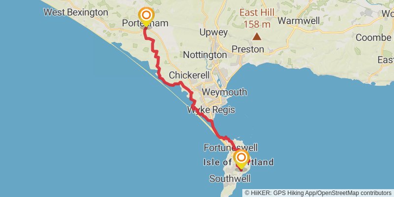Hardy Way stage 15 Map