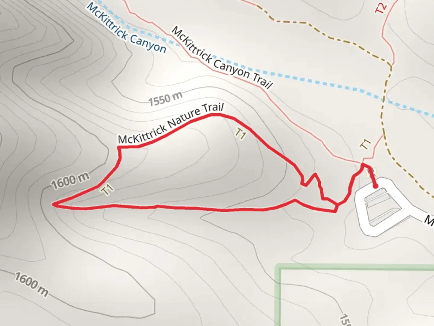 An image depicting the trail McKittrick Nature Loop Trail and its surrounding area.