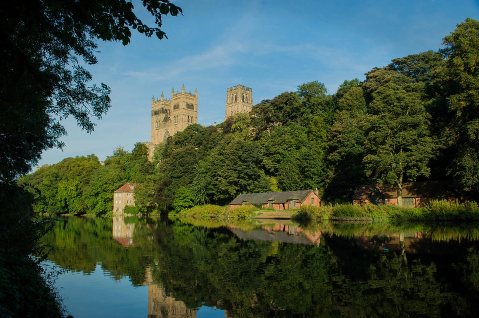 An image depicting the trail Weardale Way and Finchale Camino Ingles Loop and its surrounding area.