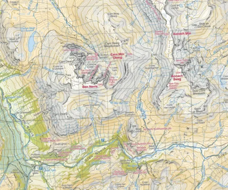 Harvey Maps Harvey Maps - British Mountain Maps on HiiKER