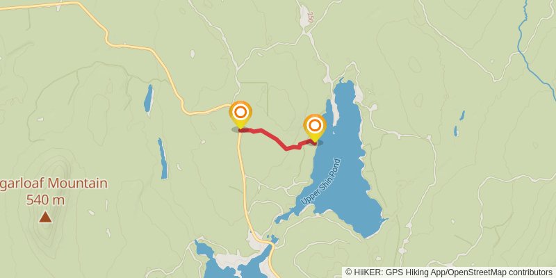 Matagamon - Houlton spur 1 Map