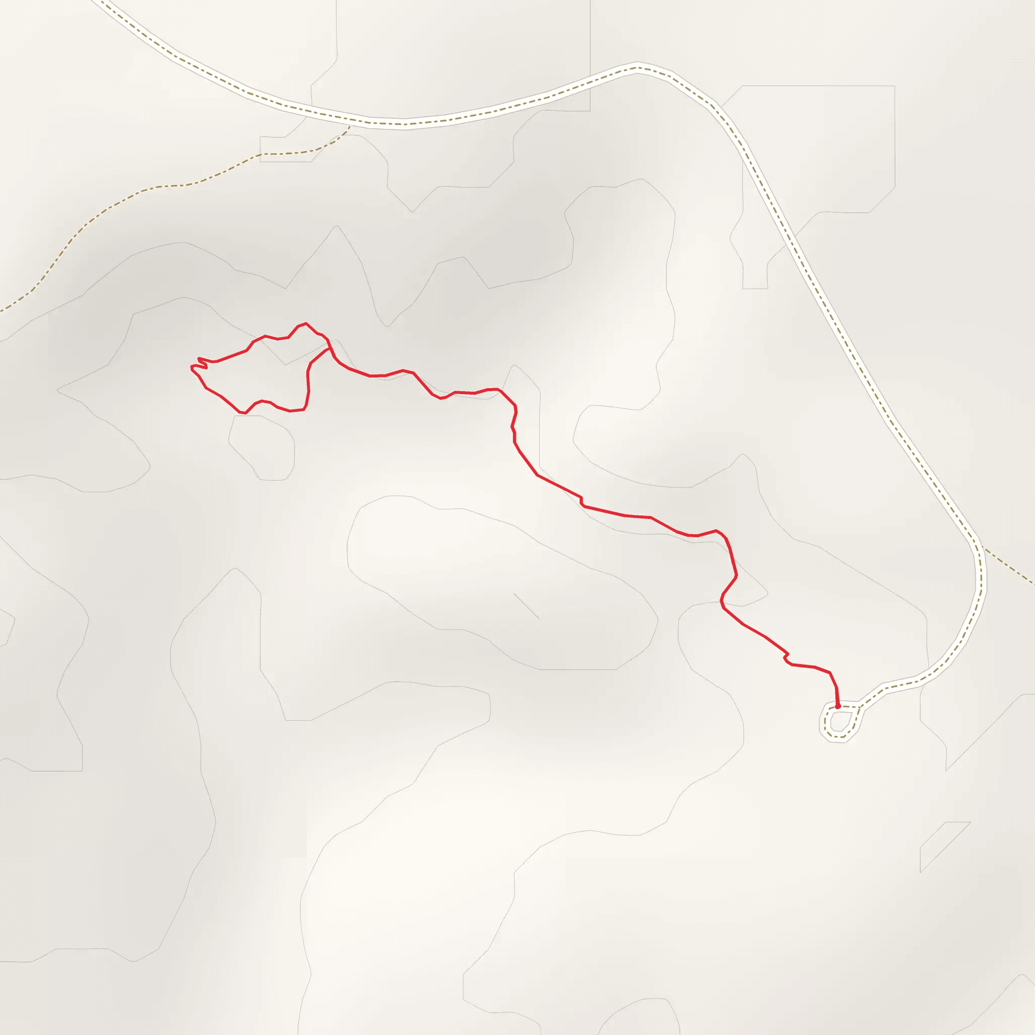 Castle Gardens Petroglyphs mobile static map