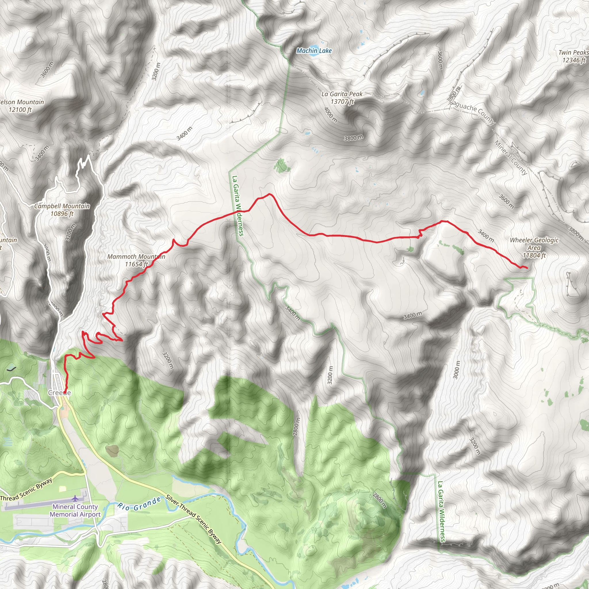 Inspiration - Wason Trail mobile static map