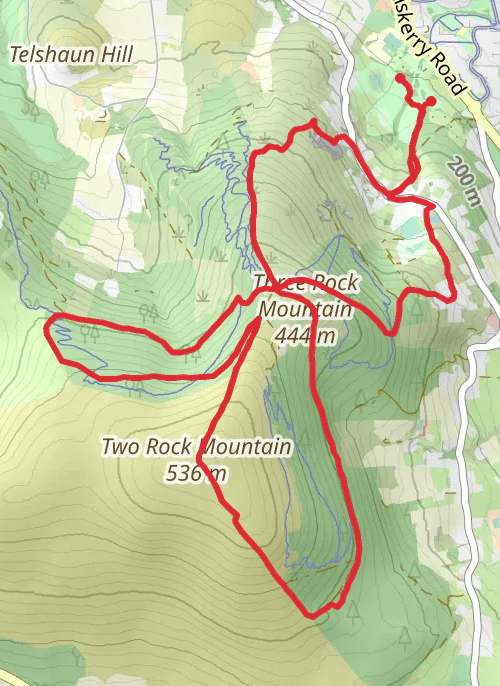 fern hill two and three rock mobile static map
