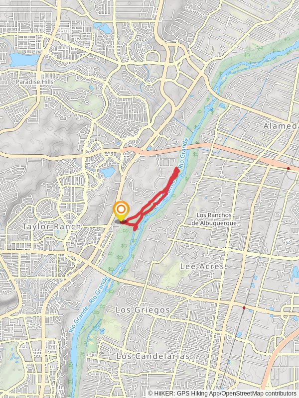Canopy and Coyote Loop mobile static map