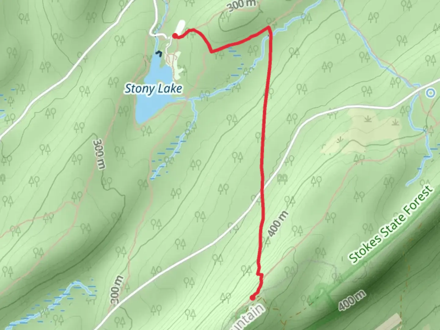 An image depicting the trail Tower Trail - Stony Lake and its surrounding area.