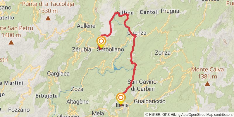Mare a Mare Sud stage 4 Map